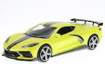 Bburago Car 1:43 Chevrolet Corvette Stingray Coupe 2020 Yellow for 3++ Years