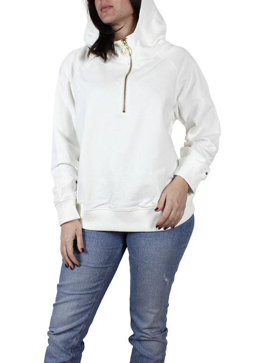 Tommy Hilfiger Women's Hooded Sweatshirt White