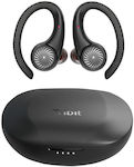 Tribit MoveBuds H1 BTH95 Bluetooth Handsfree Headphone Sweat Resistant and Charging Case Black