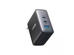 Anker Зарядно без кабел GaN (Галуниев нитрид) с USB-A порт и 2 USB-C порта 100W Черно (736 Nano II)