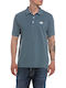 Replay Herren Kurzarmshirt Polo Blau