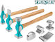 Total Satz Hämmer 7pcs mit Holzgriff 7pcs TBAFO712