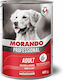 Morando Professional Wet Food Dogs in Cans with Calf 405gr