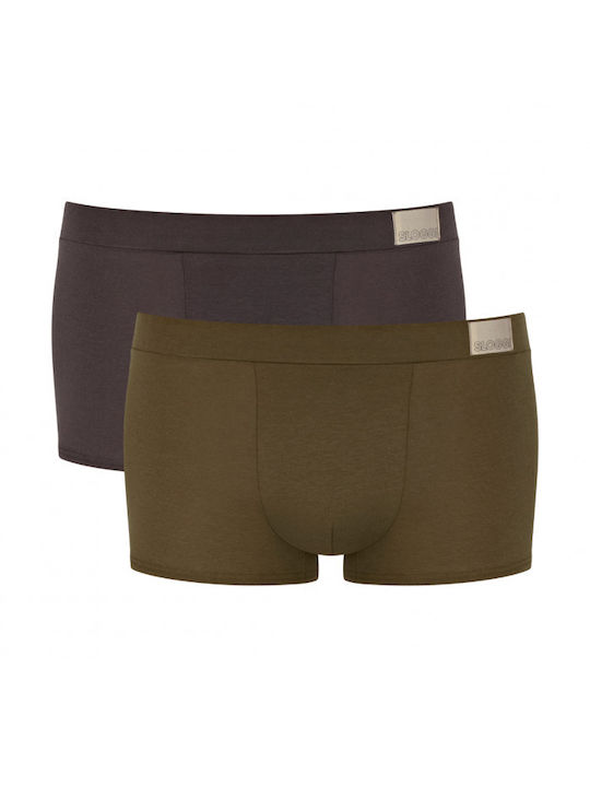 Sloggi Go Natural Hipster Men's Boxers Brown/Kh...