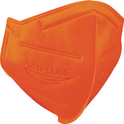 Brand Italia Protection Mask 4ply FFP2 NR, New Design - Orange 1pcs