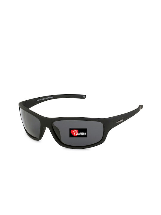 Polareye PL66 Sonnenbrillen mit Matt Black Rahmen und Schwarz Polarisiert Linse