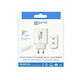 Prio Charger Without Cable with USB-A Port and USB-C Port 30W Power Delivery Whites (ORI.001.30.009)