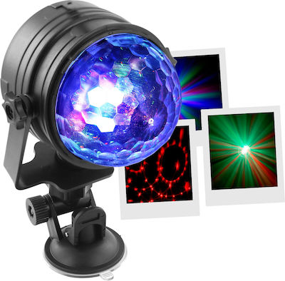 BoomToneDj Bewegtes Licht LED Twist Ball RGB