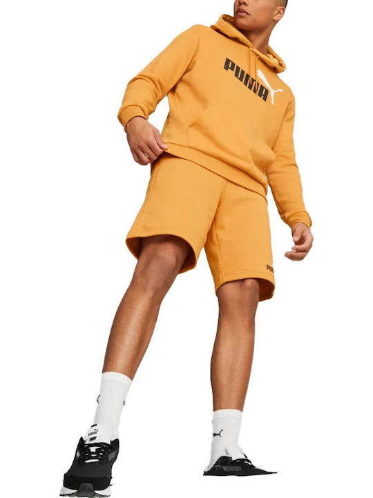 PUMA Essentials Sportliche Herrenshorts Gelb