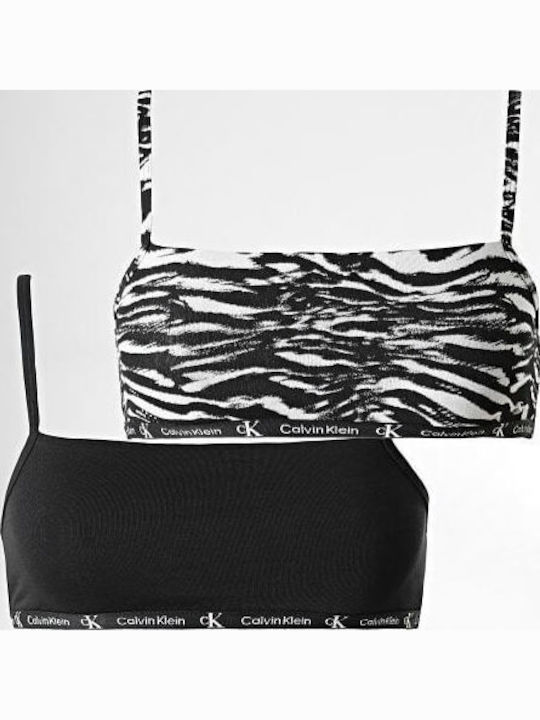 Calvin Klein Femei Atletic Sutien sport Negru