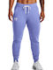 Rival Παντελόνι Φόρμας με Λάστιχο Fleece Violet