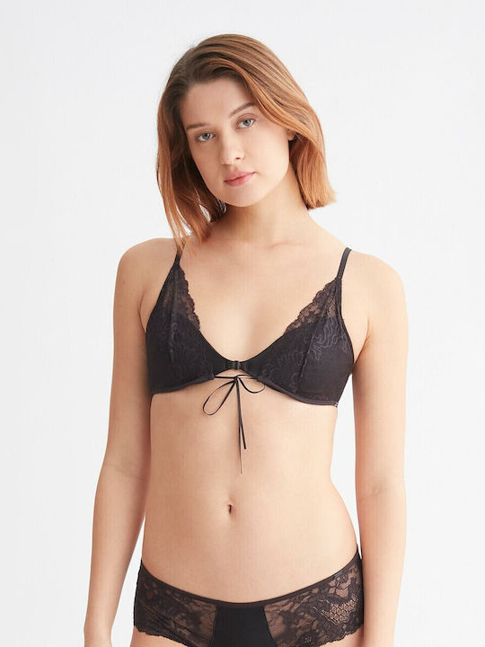 Calvin Klein Bralette Σουτιέν Μαύρο