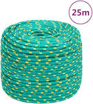 vidaXL Knitted 8mm Polypropylene Rope 25m