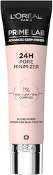 L'Oreal Paris Lab 24h Pore Minimizer Face Primer Cream 30ml L'Oreal Paris Lab 24h Pore Minimizer Face Primer Cream 30ml