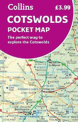 Cotswolds Pocket Map, Modul perfect de a explora Cotswolds