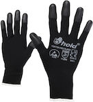 Stenso Contra ESD Gloves for Work Black 07000163