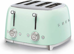 Smeg Toaster 4 Slots 2000W Green