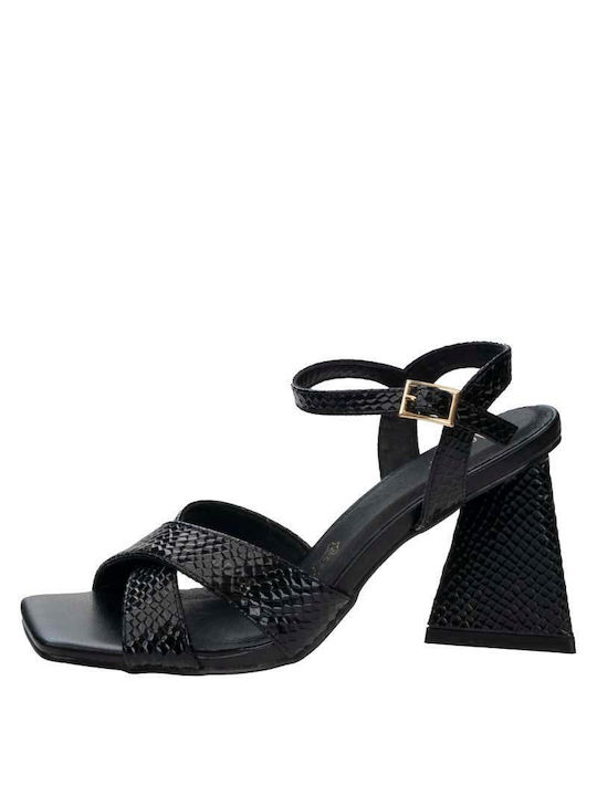Menbur Women's Sandals Black 23816-DD01
