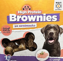 M.B.F. High Protein Brownies Dog Biscuit 200gr M.B.F. High Protein Brownies Dog Biscuit 200gr