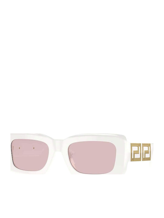 Versace Damen Sonnenbrille mit Weiß Kunststoff ...