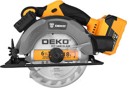 Deko Circular Saw 20V 1x4Ah with Suction System