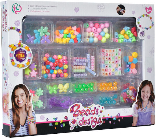 Jokomisiada Bijuterii Beads Design pentru copii de 6+ ani+ ani