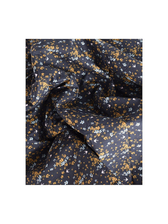 Cotton Fabric Night 150x100cm, Dark Blue