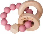 Label Label Teething Ring made of Wood for 0 m+ 1pcs