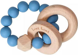 Label Label Teething Ring made of Wood for 0 m+ 1pcs