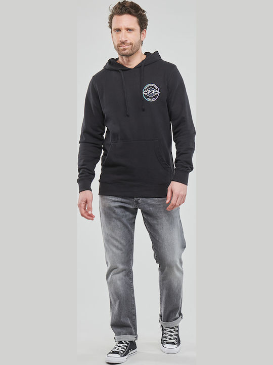 Rotor Diamond Po Sweatshirt mit Kapuze Schwarz