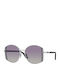 Vogue Women's Sunglasses with Silver Metal Frame and Purple Gradient Lens VO4267S 323/8J