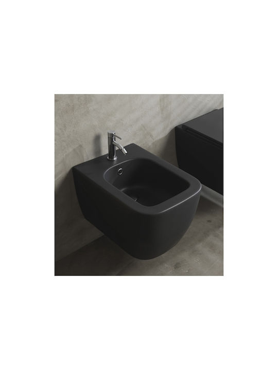 Scarabeo Teorema 2.0 Μπιντέ Κρεμαστό 36x52cm Μαύρο