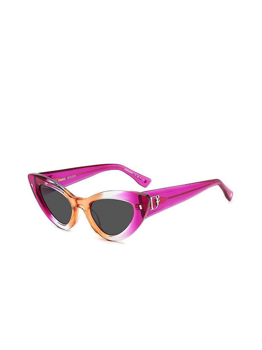 Dsquared2 Women's Sunglasses with Brown Tartaru...