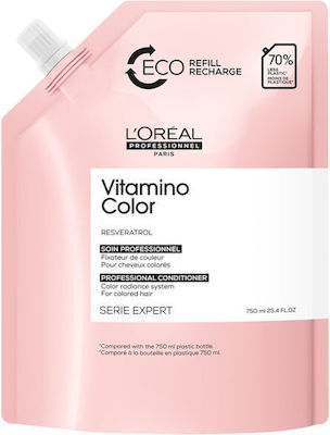 L'Oreal Professionnel Serie Expert Vitamino Color Resveratrol Conditioner Προστασίας Χρώματος για Βαμμένα Μαλλιά Refill 750ml