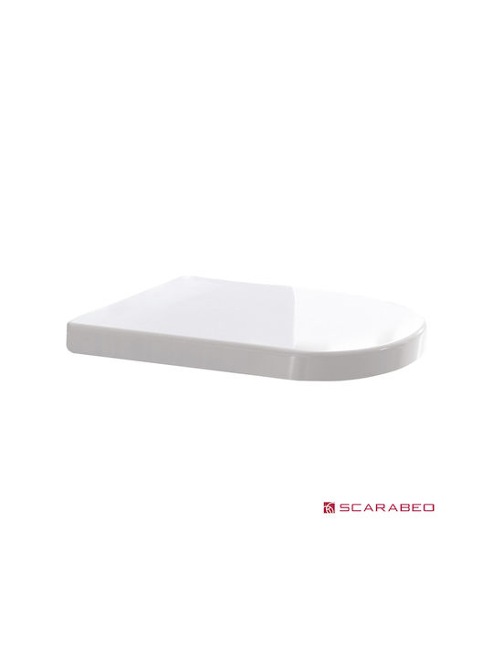 Scarabeo 5526B-300 Καπάκι Λεκάνης Soft Close από Βακελίτη Λευκό