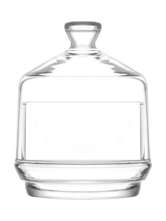 Φοντανιέρα Sticlă Berry cu Capac 11.9cm Transparentă