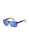 Carrera Sonnenbrillen mit Schwarz Rahmen und Blau Spiegel Linse 2047T/S D51/Z0