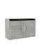 Crispy Wooden Shoe Organizer with 3 Shelves Carbon 94x34.5x60cm