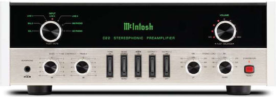 McIntosh C22 Λαμπάτος Προενισχυτής Hi-Fi Stereo 17590 Μαύρος