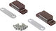 ArteLibre Magnetischer Clip Scharnier Möbel Kunststoff 1Stück 04012586