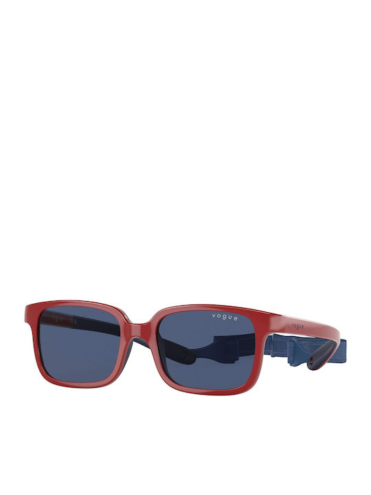 Vogue Quadratische Kinder-Sonnenbrillen Burgund...