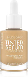 Catrice Cosmetics Nude Drop Tinted Serum Liquid Foundation 30ml Catrice Cosmetics Nude Drop Tinted Serum Liquid Foundation 30ml