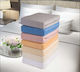 Flamingo Protective Cover King Size with Skirt Gray Grey 180x200+25cm