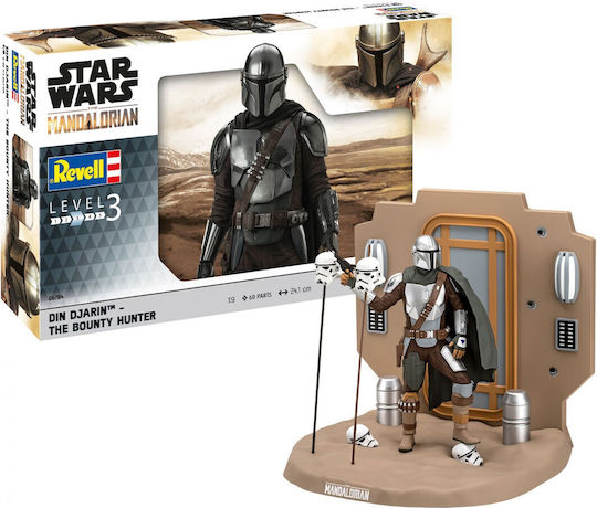 Revell Φιγούρα Μοντελισμού The Mandalorian The Bounty Hunter σε Κλίμακα 1:9