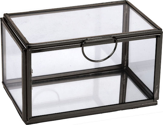 JK Home Decoration Декоративна кутия Металик Terrarium 18x13см 1бр