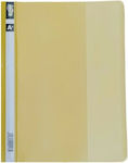 Folder with PP laminate - Yellow (23x31) - Groovy Office