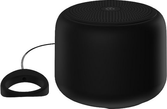 Devia Kintone Mini Αδιάβροχο Ηχείο Bluetooth 5W με Διάρκεια Μπαταρίας έως 8 ώρες Μαύρο
