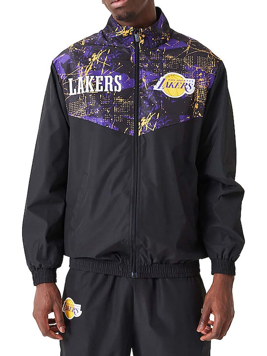 New Era LA Lakers Аθληско Мъжко Яке Черно