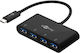Goobay Hub 4 Porturi USB 3.0 Cu Conectare USB-A