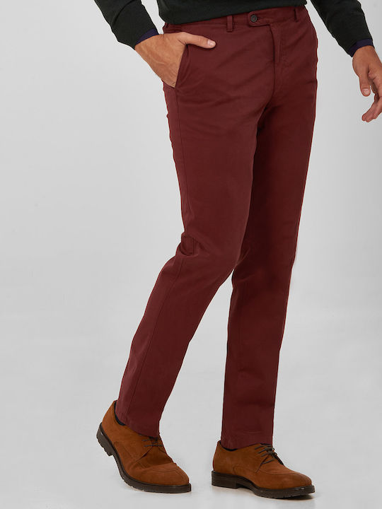 Chinos modern fit Kaiserhoff Red MONOCHROME ALL DAY